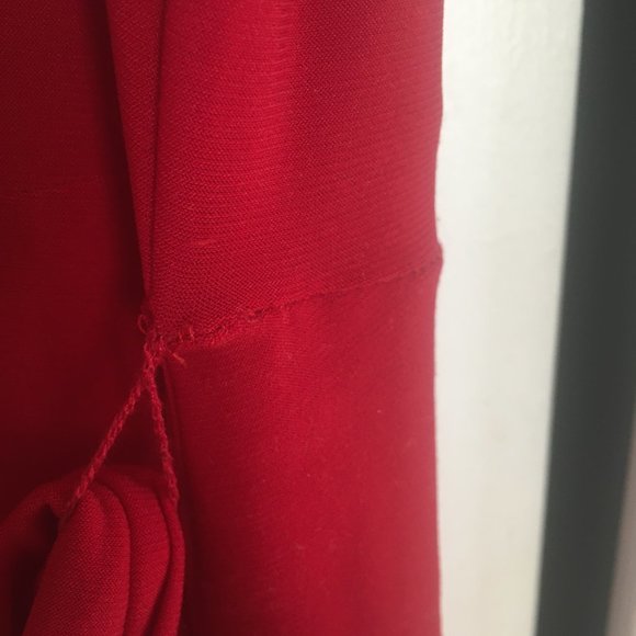 CASSIS LRD Little Red Dress sleeveless fit and flare knee length reversible M - Picture 6 of 8